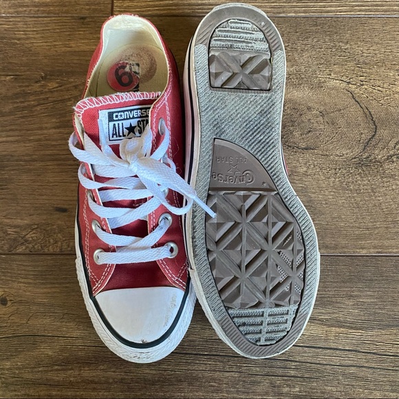 Red All Star Converse - Picture 3 of 4